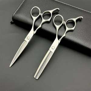 Tijeras de Peluquería Ge-34 de 62 mm, Tijeras de Entresacar de Acero Inoxidable Sus440c para Diestros, Uso Profesional - Product Image 4