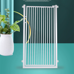 Barrière cryptée à fermeture automatique réglable de <span class=keywords><strong>150</strong></span> <span class=keywords><strong>cm</strong></span> extra haute pour animaux de compagnie, chat et chien. - Product Image 4