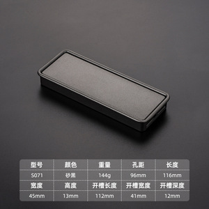 Kitchen Cabinets and <b>Dressers</b> European Design Concealed Zinc Alloy Luxury <b>Knobs</b> and Drawer Handles New Cabinet Pull - Product Image 5