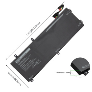 Batterie d'ordinateur portable H5H20 pour <span class=keywords><strong>Dell</strong></span> XPS 15 9550 9560 9570 9590 Precision 5510 5520 5530 <span class=keywords><strong>5540</strong></span> Inspiron 7501 7590 7591 Series - Product Image 4