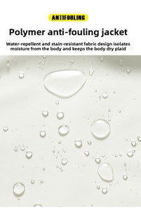 <span class=keywords><strong>Veste</strong></span> d'extérieur unisexe imperméable à capuche avec fermeture éclair, enduite de PU, trois-en-un, de haute qualité, personnalisable OEM/ODM - Product Image 2