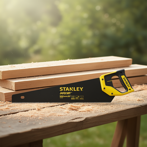 Sierra de mano Stanley Jetcut de 500 mm (20 pulgadas) para cortar madera - Product Image 3