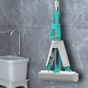 Accessoires d'outils de nettoyage ménager magiques à double rouleau vadrouille facile à presser éponge PVA vadrouille vente en gros bon marché - Product Image 1