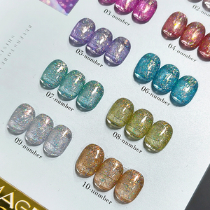 AILANUO Vernis Gel UV Scintillant Néon Réfléchissant Super Flash 15ml Couleurs Fluorescentes Tendance Été Marque Privée Vente en Gros - Product Image 1