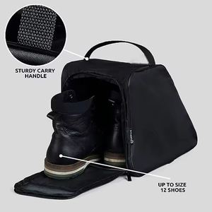 Sac à chaussures imperméable, sac <span class=keywords><strong>de</strong></span> <span class=keywords><strong>sport</strong></span> pour bottes <span class=keywords><strong>de</strong></span> golf, résistant aux odeurs, organisateur <span class=keywords><strong>de</strong></span> kit <span class=keywords><strong>de</strong></span> gym, sac <span class=keywords><strong>de</strong></span> rangement anti-poussière pour randonnée et voyage - Product Image 2