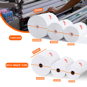 กระดาษพิมพ์ความร้อนขนาด 110*100 มม. ม้วน 210 มม. x 50 มม. A7 75x100 มม. 112 มม. x 50 มม. 75x120 มม. - Product Image 4