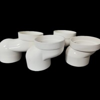 Usine chinoise 110 PVC tuyau de vidange manette de vitesse cuvette de toilette manette de vitesse