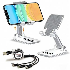 Wholesale Custom Logo Promotional Business Gift Adjustable Desk Holder Cell Phone <b>Stand</b> - Product Image 1