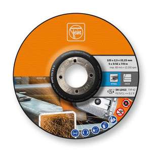 FEIN - 63709014010 Disque de meulage ø 125mm (25 pièces) -EAN 4014586450117 ABRASIFS DISQUES ABRASIFS POUR LE MEULAGE ET LA FINITION - Product Image 1
