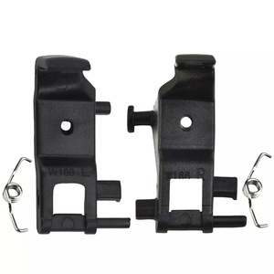 Mercedes-Benz Center Console Armrest Clips Left And Right 1666804103 Spring <b>Clamp</b> Non Adjustable Plastic - Product Image 1