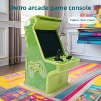 Console de jeu portable 8 bits rétro nostalgique, mini borne d'arcade, cadeau éducatif pour garçons et filles