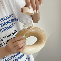 Doughunts دائري حزام الكتف Crossbody في الهواء الطلق المحمولة للرياضة