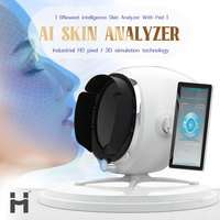 Nuevo Analizador de Piel Facial Inteligente 3D, Espejo Mágico, Analizador de Piel, Equipo de Belleza, Máquina de Análisis para el Cuidado de la Piel