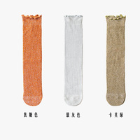 Vente en gros de chaussettes à paillettes nouvelles chaussettes coréennes élégantes et gracieuses pour femmes