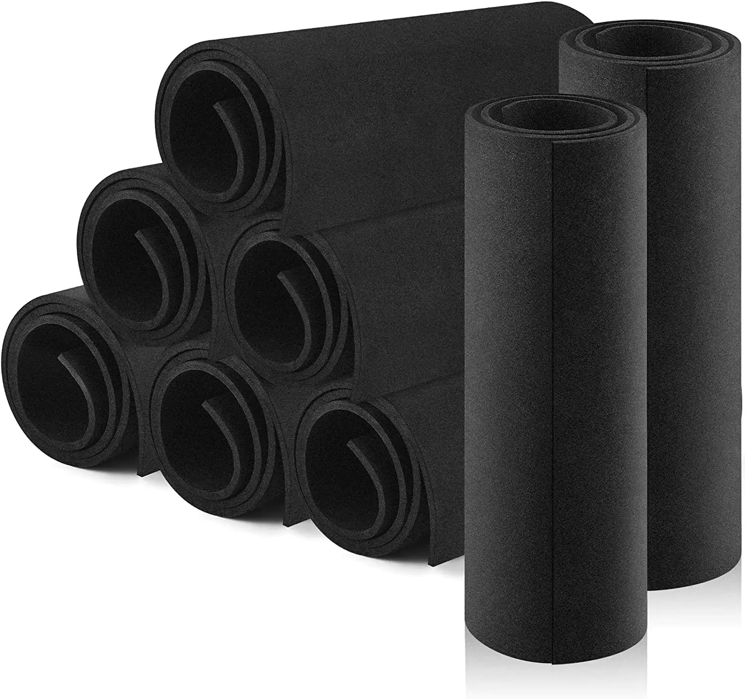 Factory direct sale eva foam sheet 1mm 2mm 3mm 4mm 5mm 6mm EVA foam roll colorful soft black white eva roll