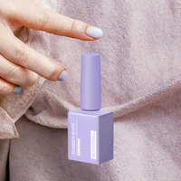 BIN Gel UV pour ongles, base et top coat en caoutchouc, très vendu - Longue tenue, séchage rapide, écologique, lampe LED, temps de durcissement de 30 secondes, SANS HEMA, SANS TPO
