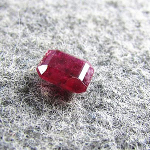 Inusual joyería de piedra preciosa roja Esmeralda 1.03ct SI claridad Natural rojo Beryl Bixbite de piedras preciosas sueltas - Product Image 6