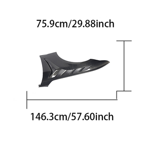 TIYPEOR Nuevos Guardabarros Laterales <span class=keywords><strong>de</strong></span> Fibra <span class=keywords><strong>de</strong></span> Carbono Real para Mustang S650 GT Coupe 2024+ Kit <span class=keywords><strong>de</strong></span> Carrocería Izquierdo y Derecho 1 Año <span class=keywords><strong>de</strong></span> Garantía Directo <span class=keywords><strong>de</strong></span> Fábrica - Product Image 6