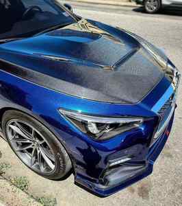 Capot d'aération en fibre de carbone de style GTS pour Infiniti Q50 - Product Image 4