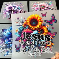 Designs populaires de transfert DTF pour t-shirts : autocollants crâne à transfert thermique DTF pour des impressions faciles