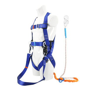 Zhongyu Rope Net <b>Belt</b> Full Body Safety Harness 2 Meter Polyester Quick Connect Buckle For High Altitude <b>Work</b> - Product Image 2