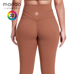 Leggings de Yoga de Cintura Alta con Efecto Levanta Glúteos, Ultra Alta Cintura, Modelo Legacy, con Costura Triple Tipo Mariposa, para Mujer, Gimnasio, Fitness, Deportes, Entrenamiento - Product Image 1