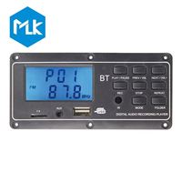 Kit décodeur LCD MLK avec écran LCD, FM, MP3, module lecteur MP3 USB