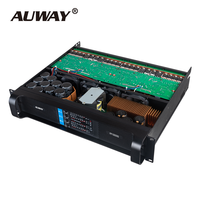 Amplificateur de puissance de classe TD 4 canaux 10000 watts AUWAY FP10000Q pour système de sonorisation karaoké PA