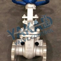 Válvula de Compuerta de Acero Inoxidable Directa de Fábrica, Sólida y Flexible, de Doble Cuña Bidireccional, NACE ISO15848, para Vapor, Aceite, Agua y Gas