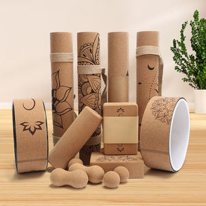 Massageball Kork ลูกถั่วลิสงลูกกลิ้งพิลาทิสความหนาแน่นสูง - Product Image 6