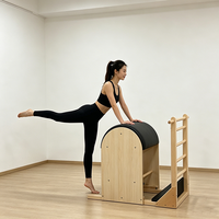 Appareil de Pilates Post-partum en Bois d'Érable pour Étirements Doux de la Colonne Vertébrale, Idéal pour la Diastase Recti et l'Entraînement du Plancher Pelvien