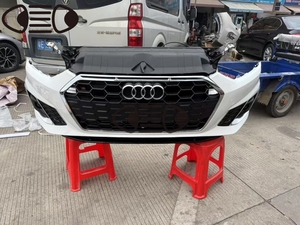 TUZHIHAO 2021-2024 per <span class=keywords><strong>Audi</strong></span> <span class=keywords><strong>A5</strong></span> S5 frontale del paraurti anteriore griglia ventola del radiatore Kit corpo condensatore gruppo paraurti anteriore - Product Image 4