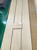 Le clic 5G parquetant le plancher plancher d'intérieur de planche de vinyle Placage en bois de chêne parquetant le vrai placage en bois avec le noyau rigide de SPC