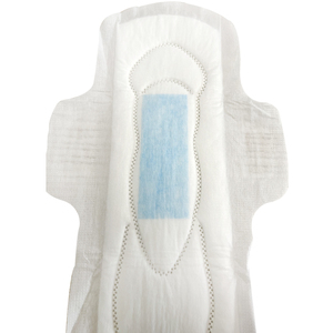 Dispensador de servilletas sanitarias de algodón orgánico personalizado Shenghongda, almohadillas de período de núcleo azul transpirable para almohadillas menstruales de mujer - Product Image 5