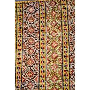 Couette Kantha artisanale 100% coton, imprimée à la main par technique Ajrak, motif abstrait bleuâtre, pour usage domestique, vente en gros - Product Image 1