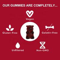 2025 Top Vente Premier Complexe De Champignons Au Monde Gummy Reishi Lions Mane Cordyceps Chaga Extrait De Champignon Gummies Bonbons Supplément