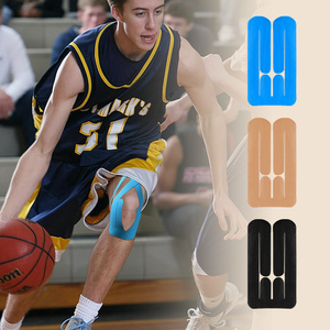 Cinta Kinesiológica Deportiva Precortada para Músculos, Previene Lesiones Musculares en Rodilla y <span class=keywords><strong>Muslo</strong></span>, Protección para Maratón, Correr y Ejercicio - Product Image 2