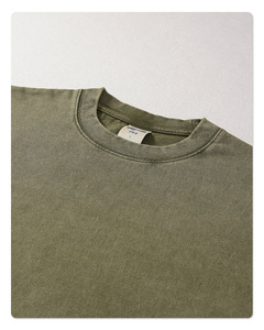 Pequeño pedido personalizado nuevo producto frito copo de nieve High Street Retro marca de moda Camiseta de manga corta ropa de hombre - Product Image 4