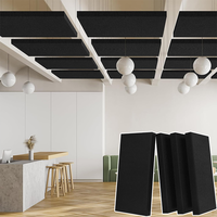 Panneaux acoustiques insonorisants auto-adhésifs Panneaux muraux en fibre de verre pour studios d'insonorisation Bureaux Cinéma maison