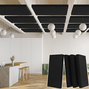 Pannelli acustici fonoassorbenti autoadesivi pannelli a parete in vetroresina per insonorizzazione studi uffici Home theater - Product Image 1