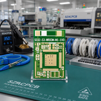 Carte de circuit imprimé SZACPCB personnalisée en cuivre épais multicouche à traverses aveugles à haute résistance au Tg, sans halogène, en cuivre lourd
