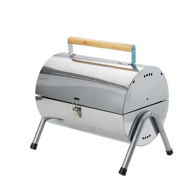 Stainless Steel BBQ Grill Charcoal