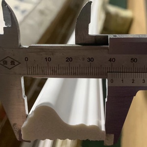 Лидер продаж, белый прайм-винил, ПВХ плинтус, литье плинтуса из МДФ, отделка и формование дверной рамы - Product Image 5