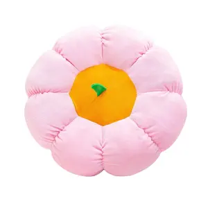 Tùy Chỉnh Trang Trí Sang Trọng Sàn Gối Trẻ Em Chỗ Ngồi Đệm Lớn Pumpkin Tatami Đệm Sàn Dày Ghế Pad Squishy Gối