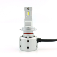 Alta potencia X20 H7 CANBUS Error libre LED faro H11 H8 HB3 HB4 9012 65W 12000LM ventilador faros para coche