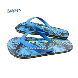Hot promotionnel hommes maison logo personnalisé été plage style tongs pantoufles concepteur meilleur prix plat diapositives pantoufles - Product Image 5