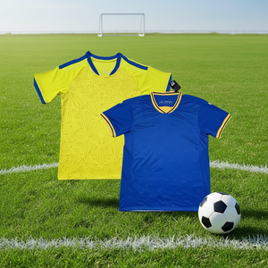 Оптовая продажа индивидуальных украинских футбольных форм для Кубка мира 2026 года для всех клубов и национальных команд, дышащая быстросохнущая футболка (Тайланд) - Product Image 1