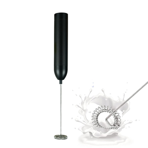 Machine à mousse électrique <span class=keywords><strong>en</strong></span> acier inoxydable, à piles, pour café, Cappuccino, Latte, chocolat chaud, Offre Spéciale - Product Image 1