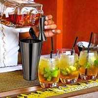 Outils de bar professionnels, kit de barman, accessoires de bar, doseur, shaker à cocktails, support en bois, acier inoxydable, logo personnalisé