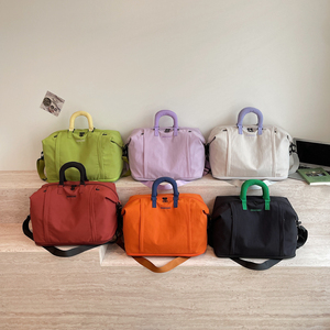 Bolsa <span class=keywords><strong>de</strong></span> <span class=keywords><strong>Viaje</strong></span> <span class=keywords><strong>de</strong></span> Corta Distancia con Cierre y Asa <span class=keywords><strong>de</strong></span> Nailon, Bolsa Deportiva Impermeable <span class=keywords><strong>de</strong></span> Gran Capacidad para Unisex - Product Image 4
